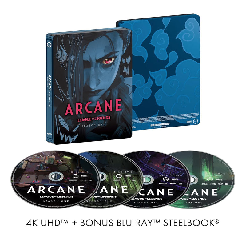 Arcane: League of Legends - Season One Limited Edition Steelbook [4K UHD]-1