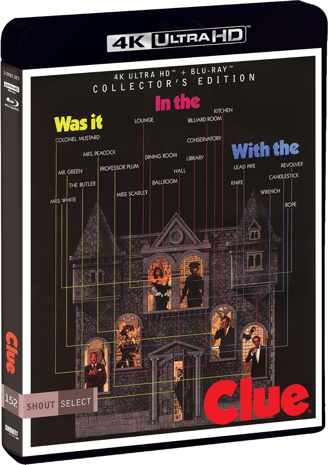Clue (1985) - Collector's Edition [4K Ultra HD + Blu-ray]