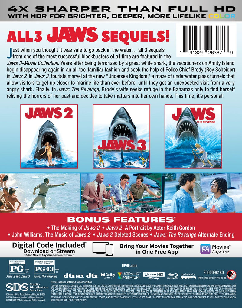 Jaws - 3-Movie Collection [4K Ultra HD + Blu-ray + Digital]-3