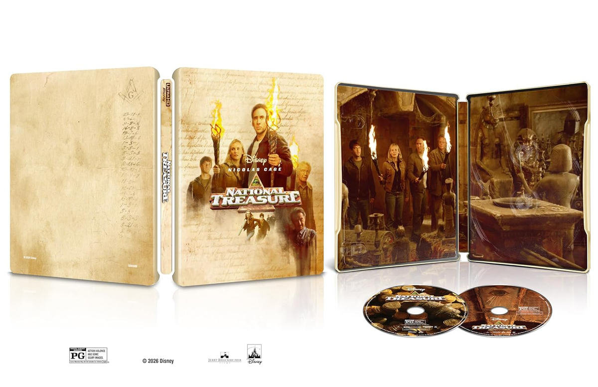 National Treasure - Limited Edition Steelbook (4K Ultra HD + Blu-ray + Digital)-1