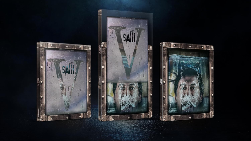 SAW (5) V - Limited Edition Steelbook (4K Ultra HD + Blu-ray + Digital)-1