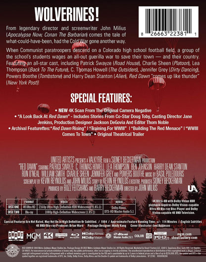 Red Dawn (1984) - Limited Edition Steelbook [4K UHD + Blu-ray]