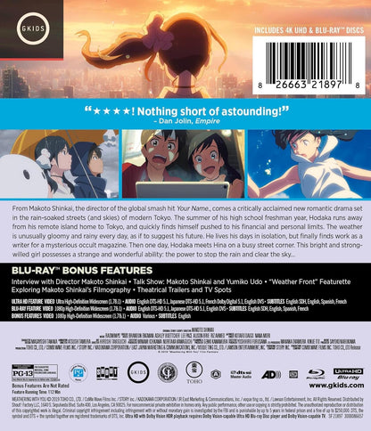 Weathering With You - 4K Ultra HD + Blu-ray [4K UHD]