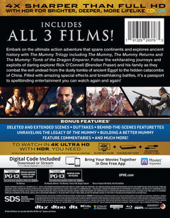 The Mummy Trilogy [4K Ultra HD + Blu-ray + Digital]-2