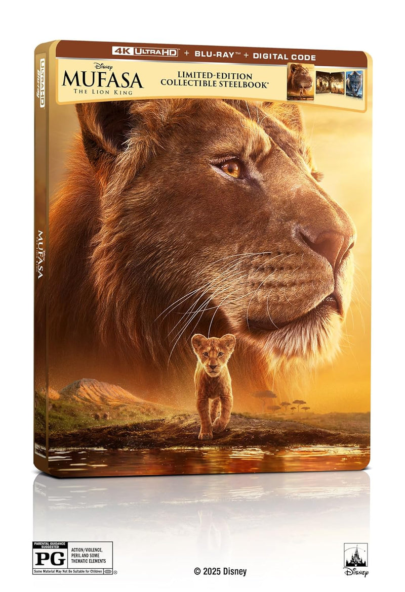 Mufasa: The Lion King - 4K UHD/BD Combo + Digital + Steelbook-2