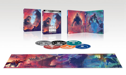 Godzilla/Kong Monsterverse 5-Film Collector's Edition (4K Ultra HD + Digital)