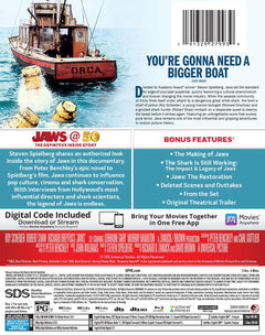 Jaws - 50th Anniversary - Limited Edition Steelbook (4K UHD + Blu-ray+ Digital)-4