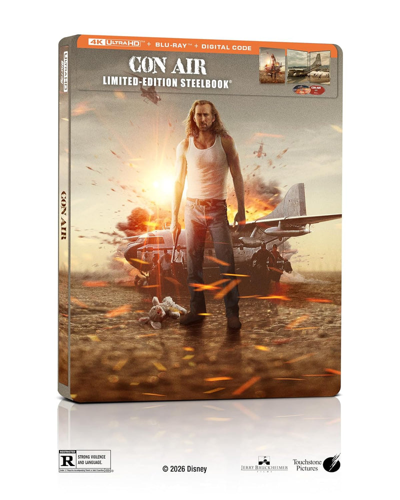 Con Air US SteelBook front packaging