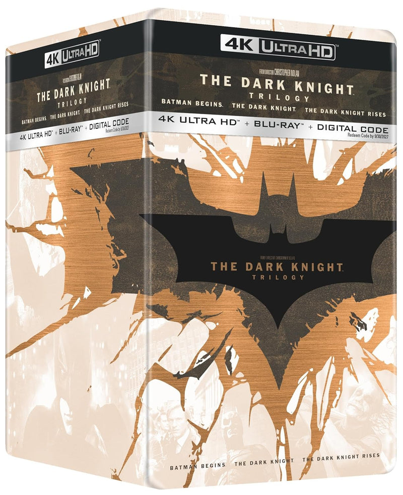The Dark Knight Trilogy - Limited Edition Steelbook Collection (4K UHD + Blu-ray + Digital)-2