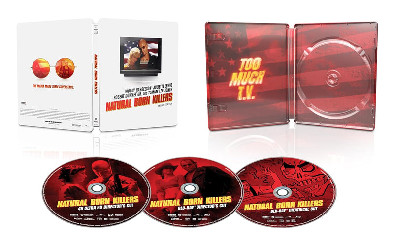 Natural Born Killers - Limited Edition Steelbook [4K Ultra HD + Blu-ray]-1