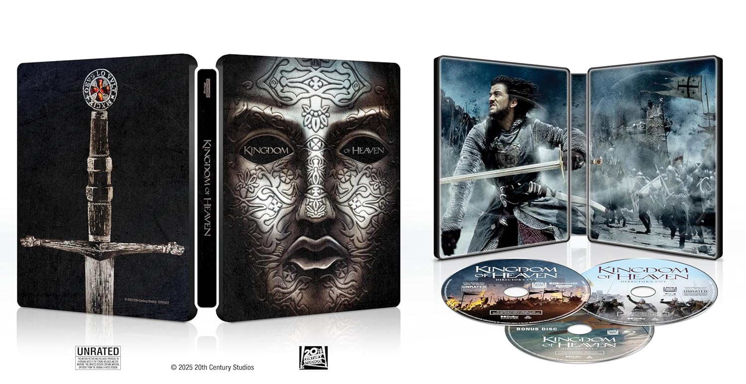 Kingdom Of Heaven - Limited Edition Steelbook (4K Ultra HD + Blu-ray + Digital)