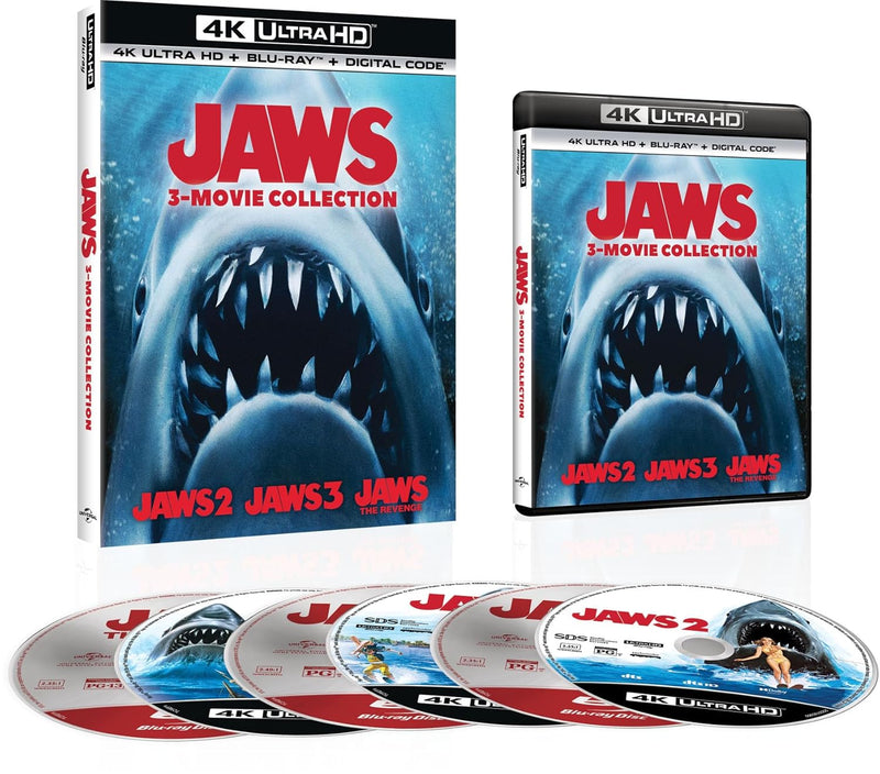 Jaws - 3-Movie Collection [4K Ultra HD + Blu-ray + Digital]-1