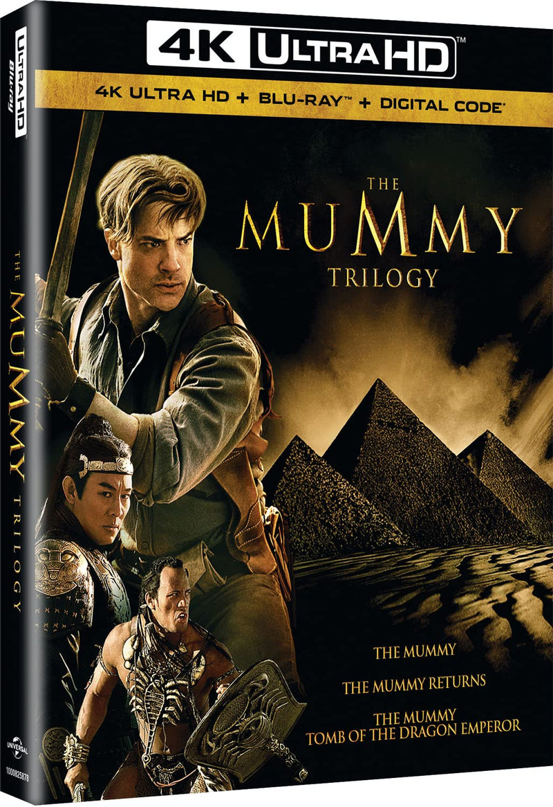 The Mummy Trilogy [4K Ultra HD + Blu-ray + Digital]-1