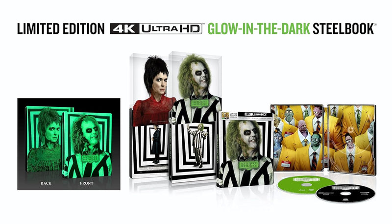 Beetlejuice Beetlejuice - Limited Edition Steelbook (4K Ultra HD + Digital)-1