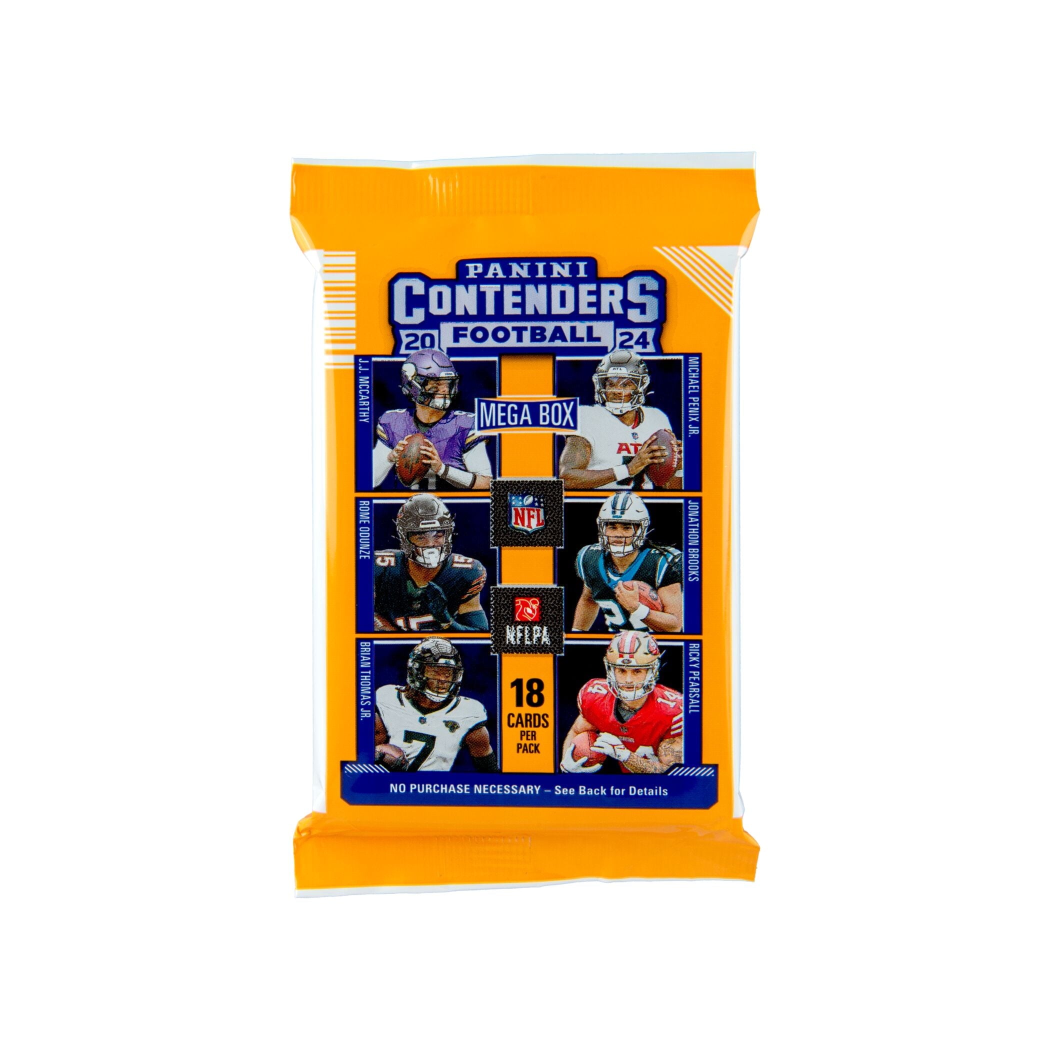 2024  Contenders Football Trading Cards Mega Box