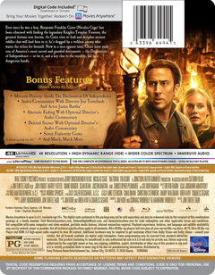National Treasure - Limited Edition Steelbook (4K Ultra HD + Blu-ray + Digital)-3