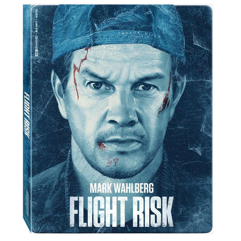 Flight Risk Limited Edition Steelbook [4K + Blu-Ray + Digital]-2