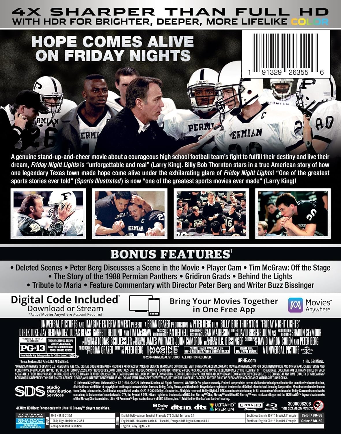 Friday Night Lights - Limited Edition Steelbook (4K Ultra HD + Blu-ray + Digital)-3