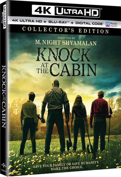 Knock at the Cabin (4K Ultra HD + Blu-ray + Digital Copy)