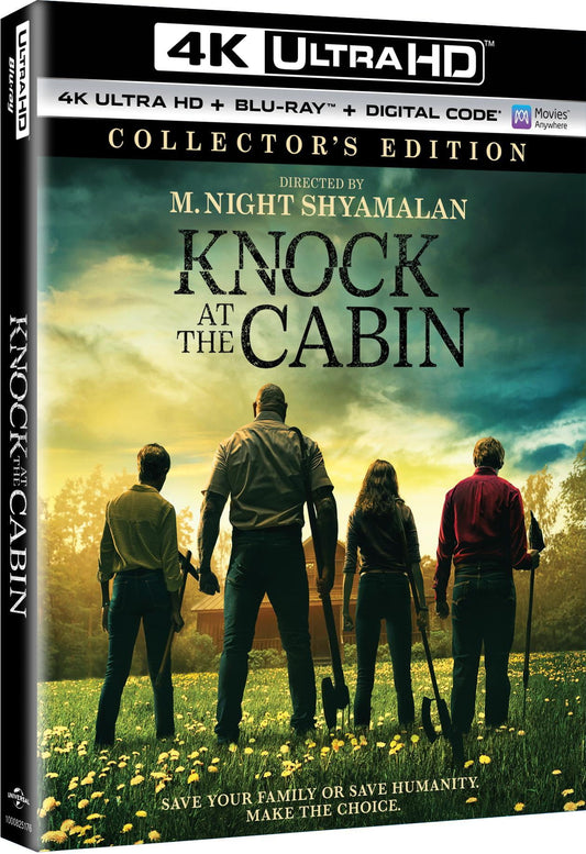 Knock at the Cabin (4K Ultra HD + Blu-ray + Digital Copy)