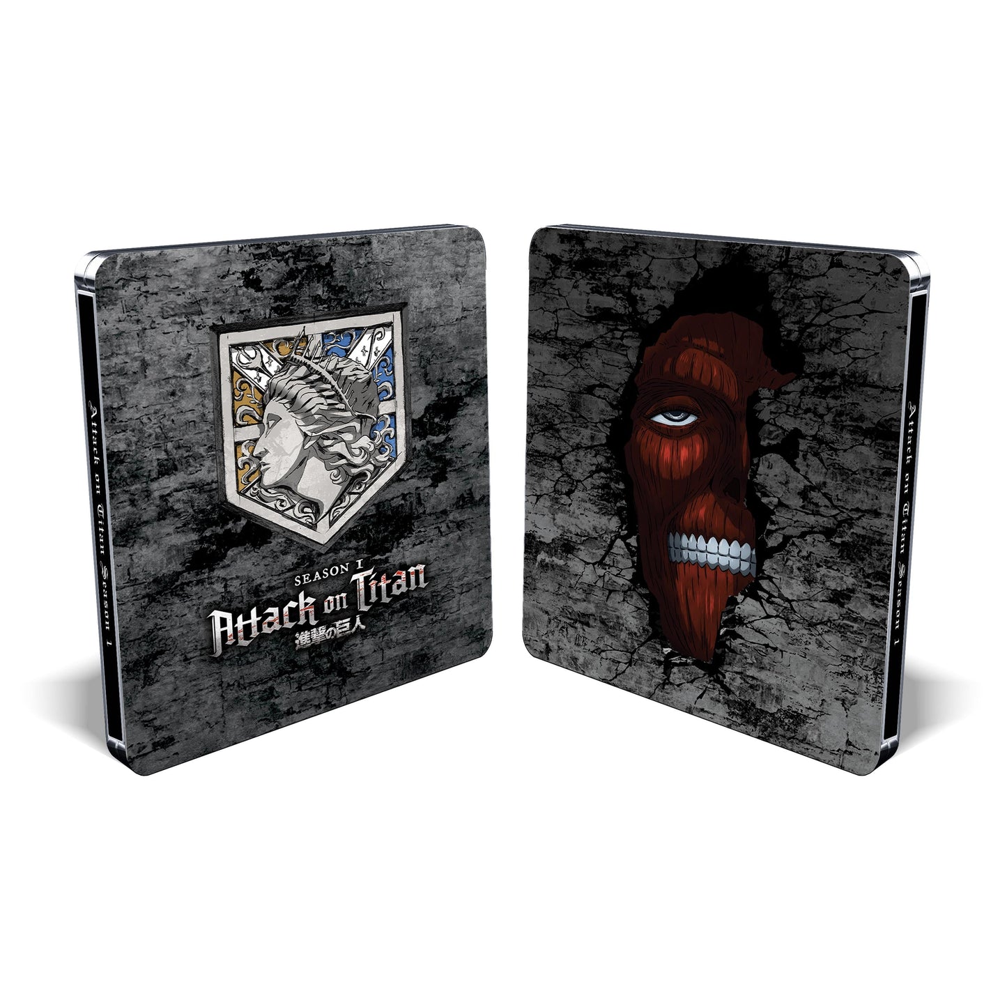 Attack on Titan: Season 1 - Limited Edition Steelbook (Blu-ray)