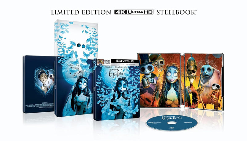 Tim Burton's Corpse Bride - Limited Edition Steelbook (4K UHD + Digital Copy)-1