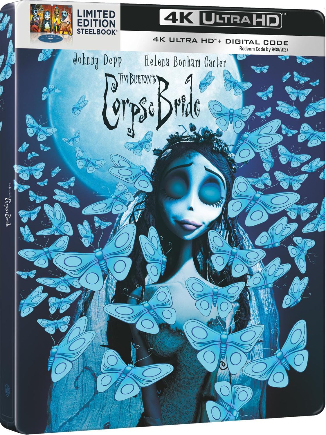 Tim Burton's Corpse Bride - Limited Edition Steelbook (4K UHD + Digital Copy)-3