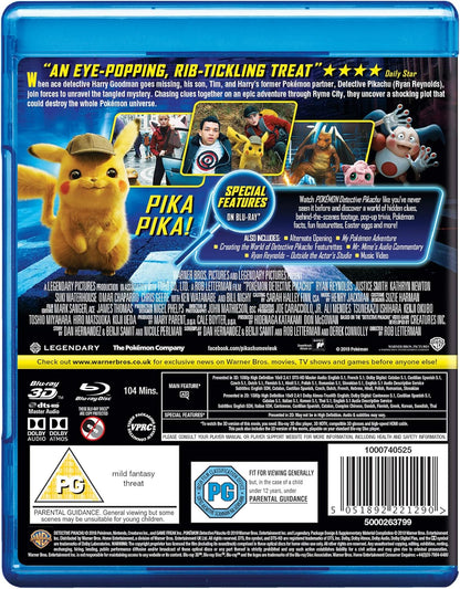 Pokémon: Detective Pikachu (Blu-ray)