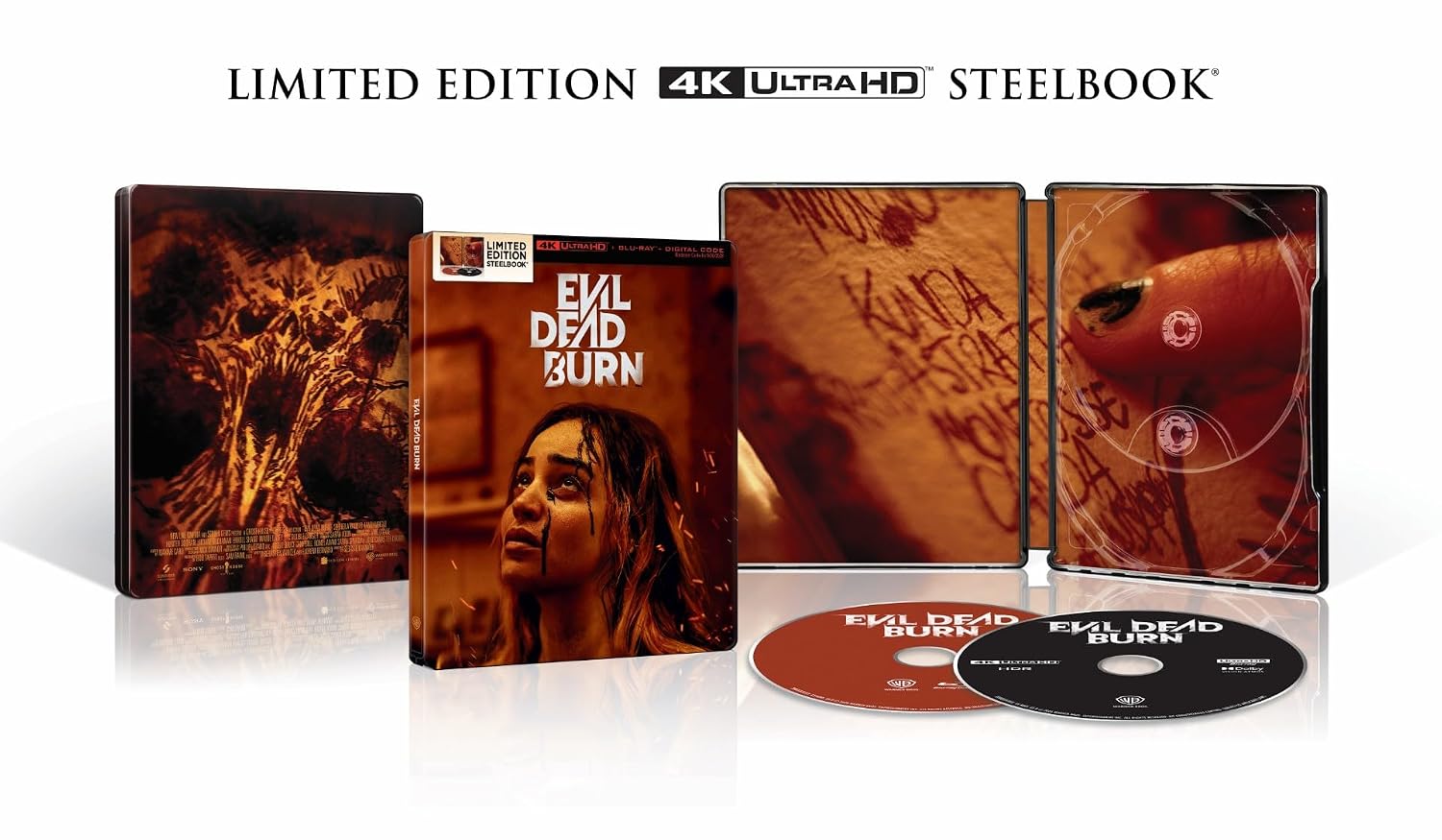Evil Dead Burn - Limited Edition Steelbook (4K Ultra HD + Blu-ray + Digital)