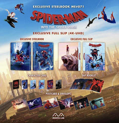 Spider-Man: Into the Spider-Verse - Manta Lab Exclusive Steelbook [Full Slip] (4K UHD + Blu-ray)-1