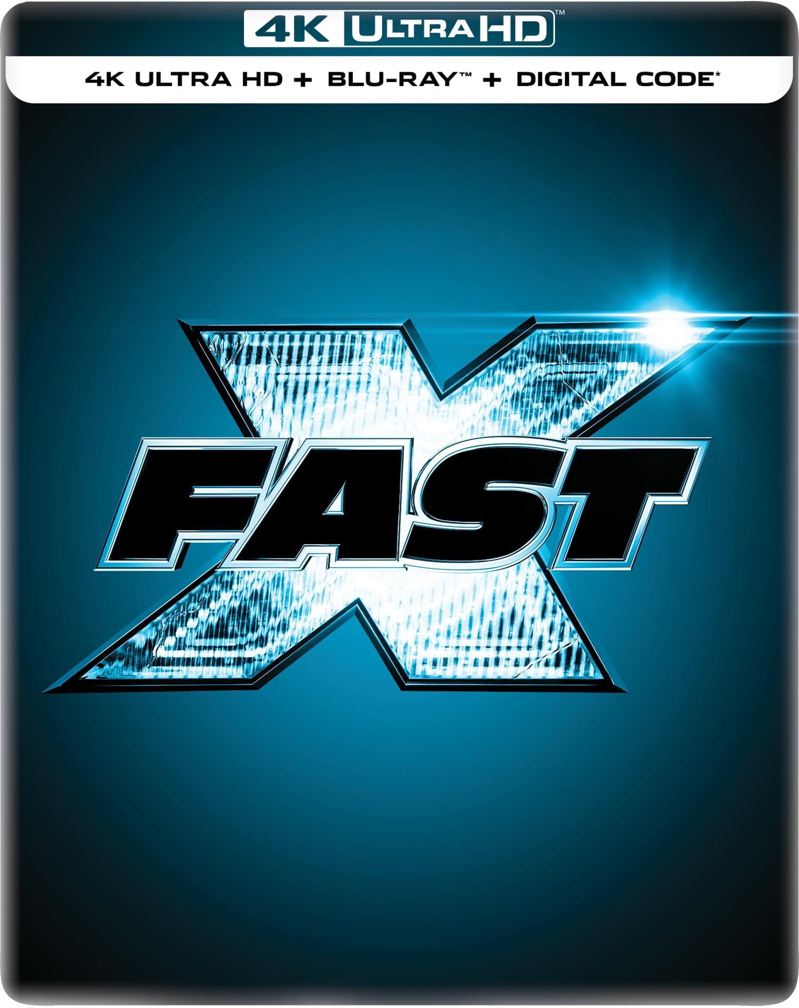 Fast X (2023) Steelbook (4K Ultra HD + Blu-ray + Digital)