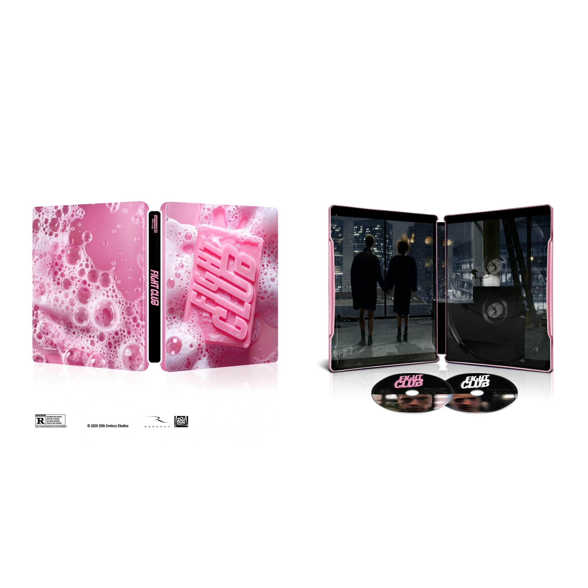 Fight Club - Limited Edition Steelbook (4K Ultra HD + Blu-ray + Digital)