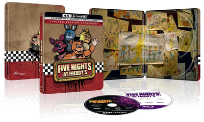 Five Nights at Freddy's - Limited Edition Steelbook (4K Ultra HD + Blu-ray + Digital) - Used