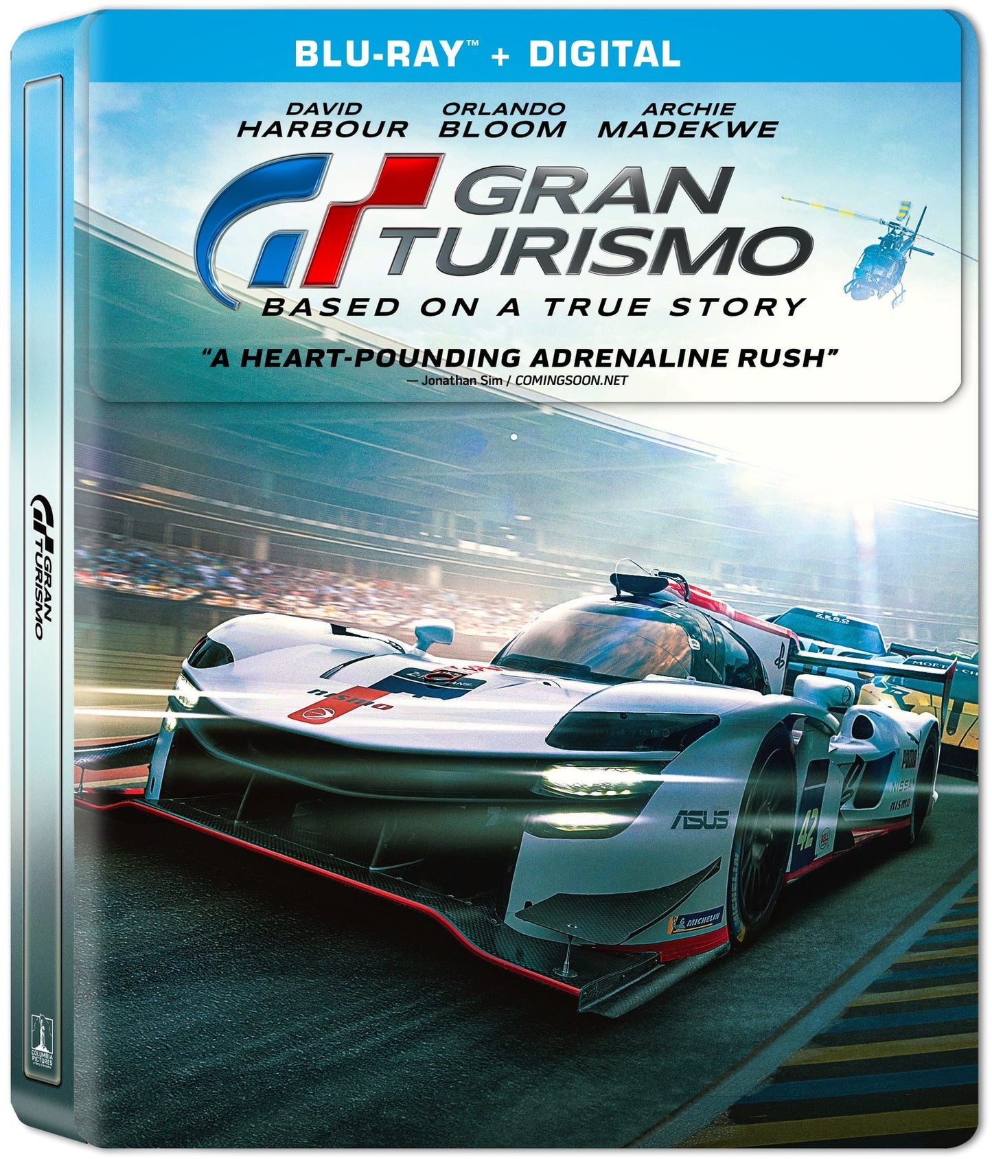 Gran Turismo - Limited Edition Steelbook (Blu-ray + Digital)