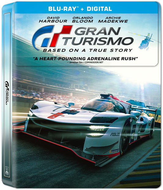 Gran Turismo - Limited Edition Steelbook (Blu-ray + Digital)