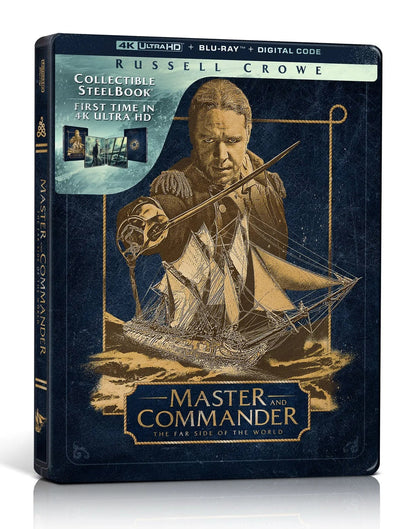 Master and Commander: The Far Side of the World - Limited Edition Steelbook (4K UHD + Blu-ray + Digital)