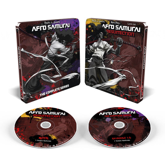 Afro Samurai: The Complete Series + Movie - Limited Edition Steelbook (Blu-ray)
