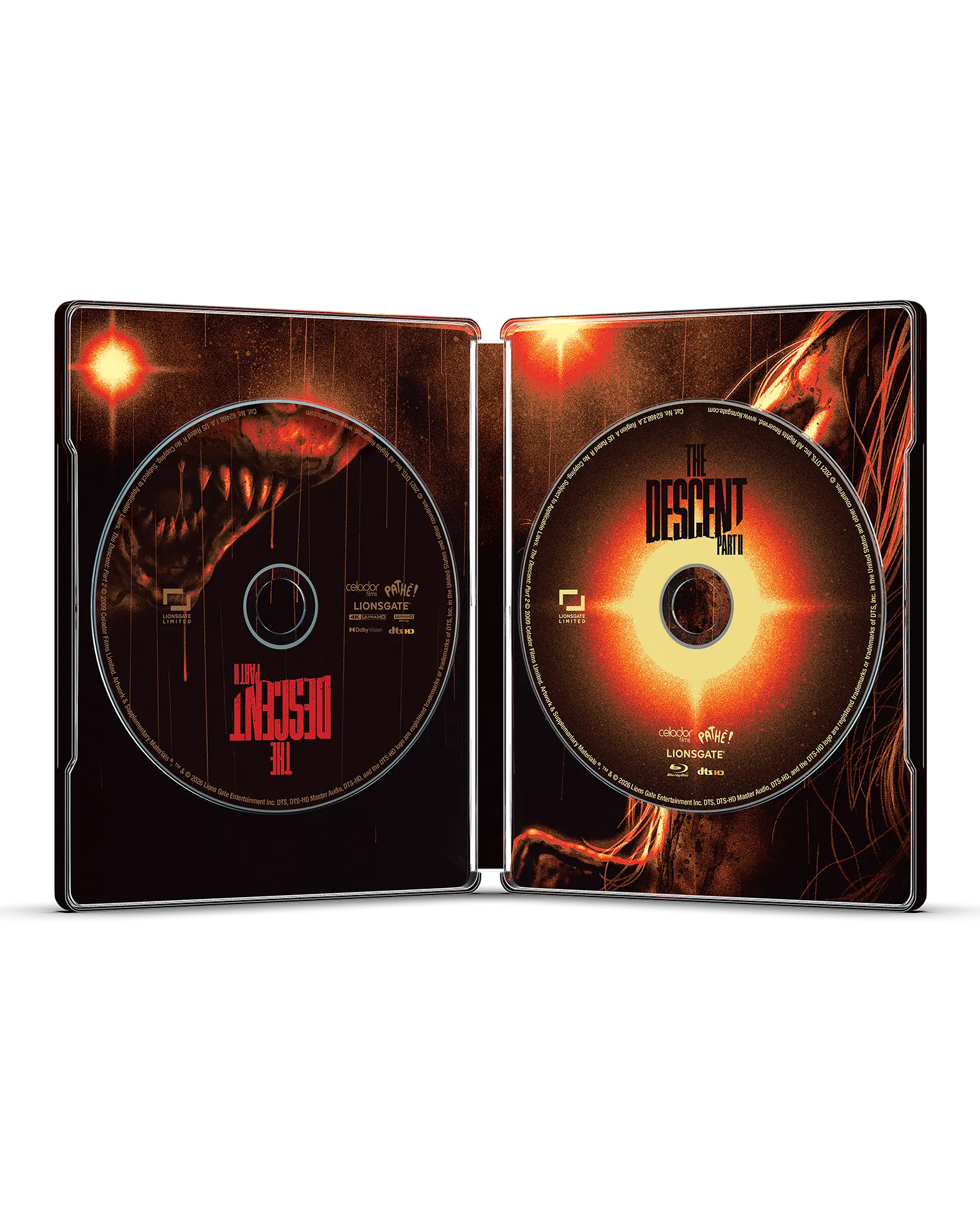 The Descent: Part 2 limited edition SteelBook product view