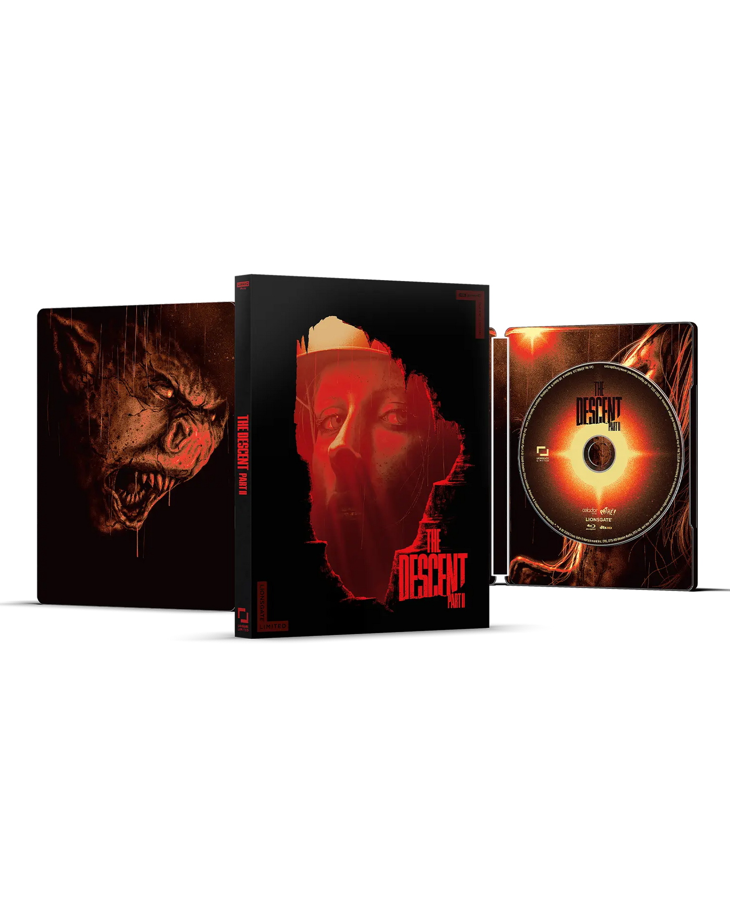 The Descent: Part 2 limited edition SteelBook product view