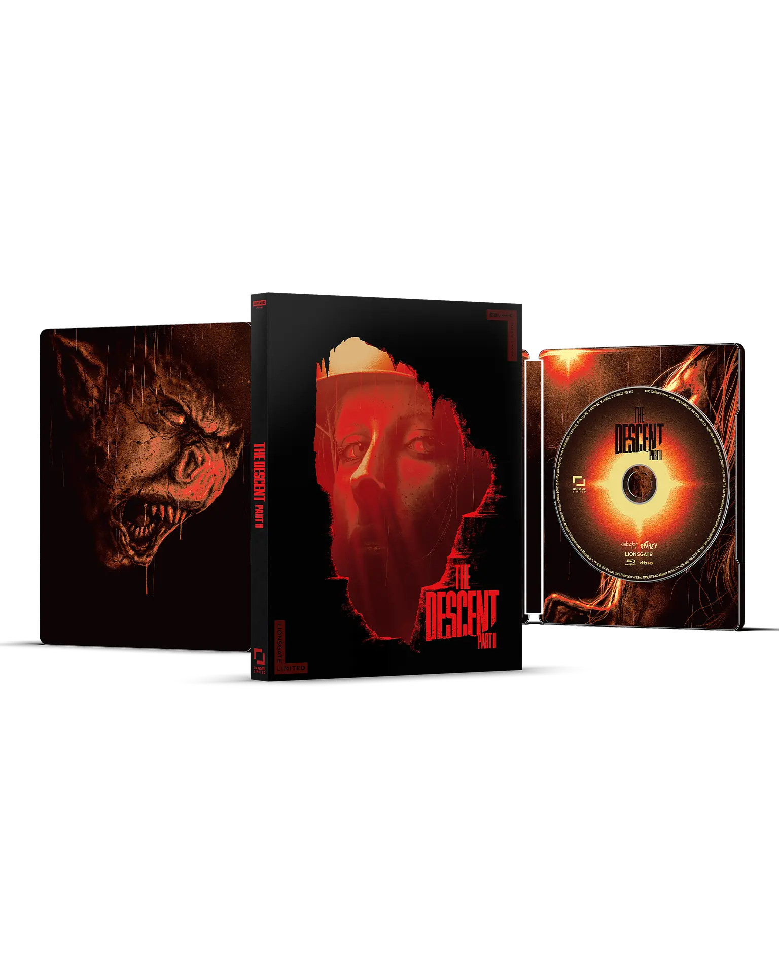 The Descent: Part 2 limited edition SteelBook product view