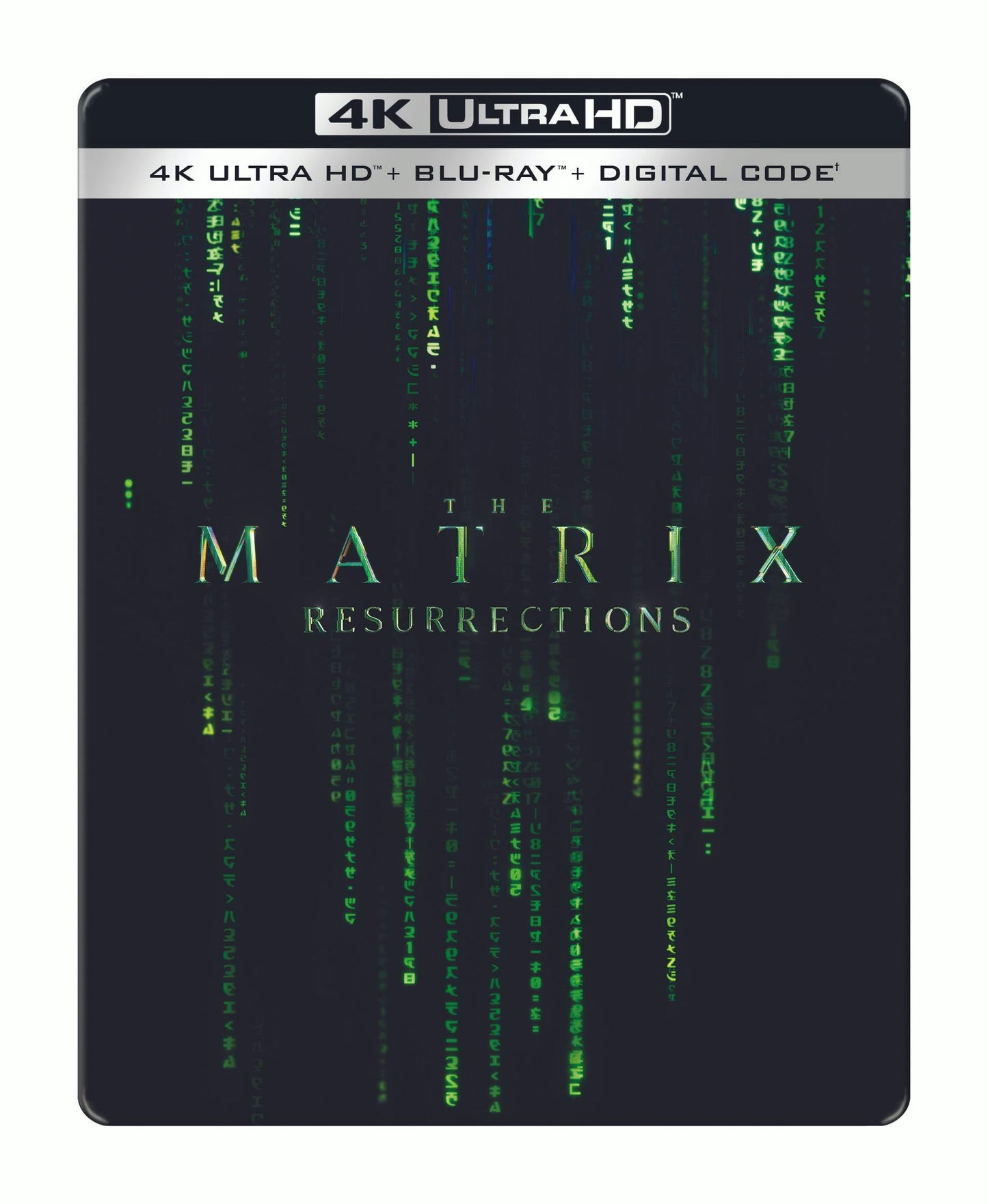 The Matrix Resurrections - Limited Edition Steelbook (4K Ultra HD + Blu-ray + Digital)
