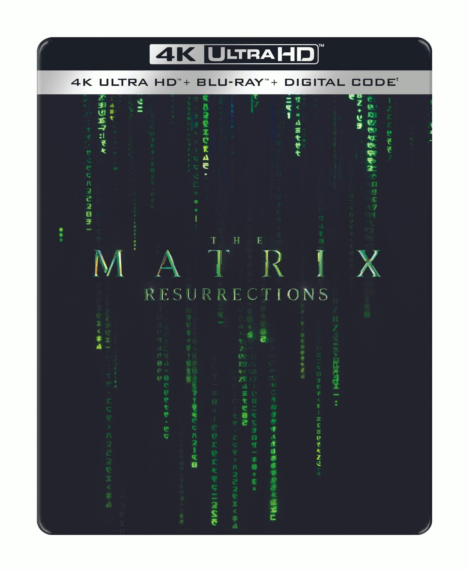 The Matrix Resurrections - Limited Edition Steelbook (4K Ultra HD + Blu-ray + Digital)