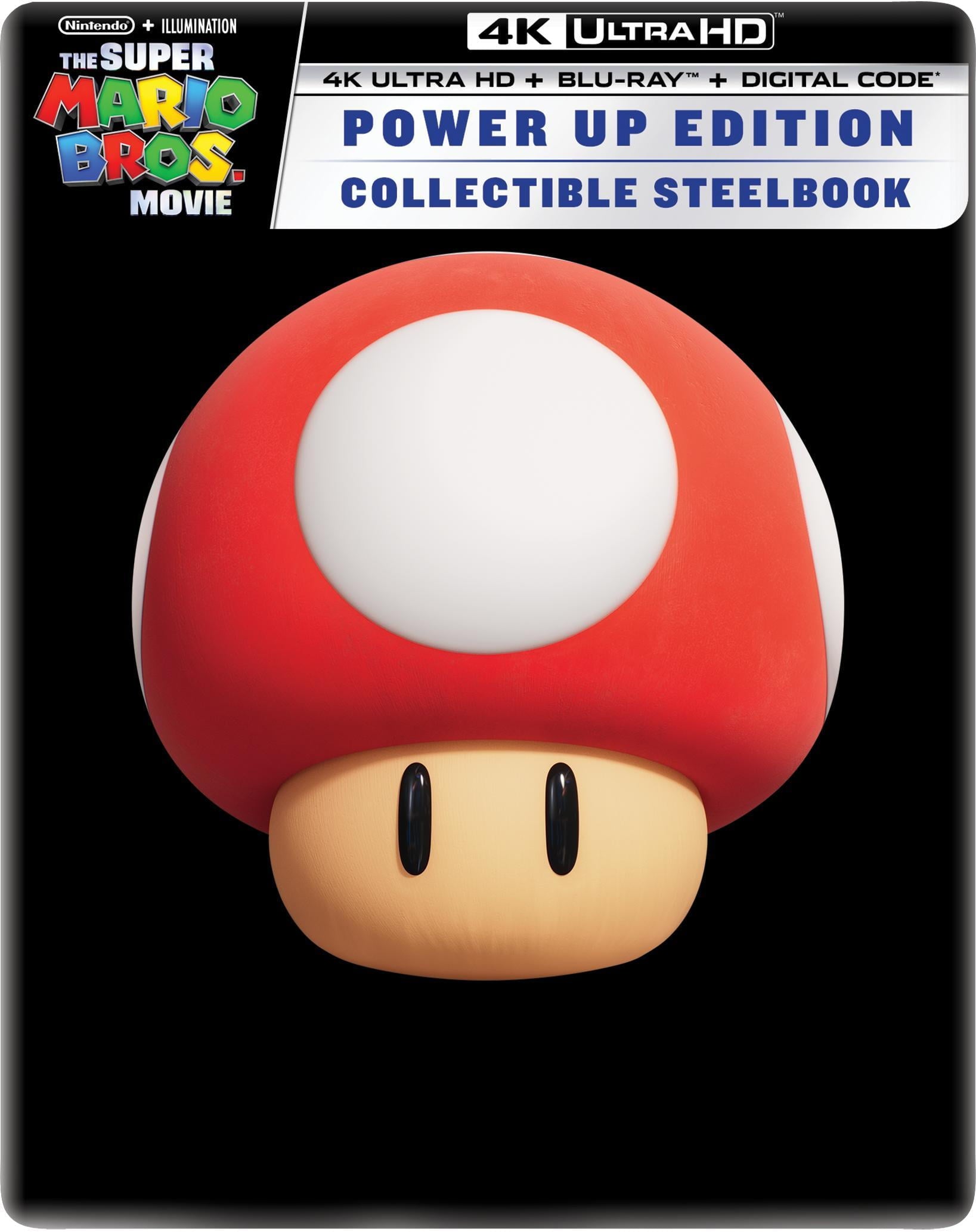 The Super Mario Bros - Limited Edition Steelbook (4K Ultra HD + Blu-ray + Digital)