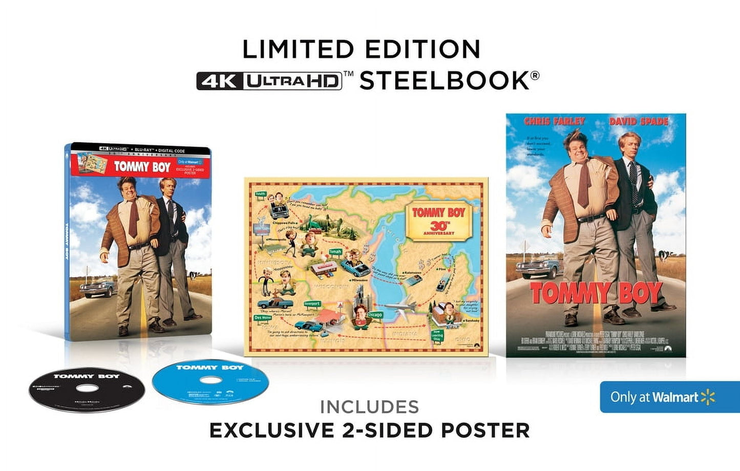 Tommy Boy (Walmart Exclusive) (4K Ultra HD + Digital Copy)