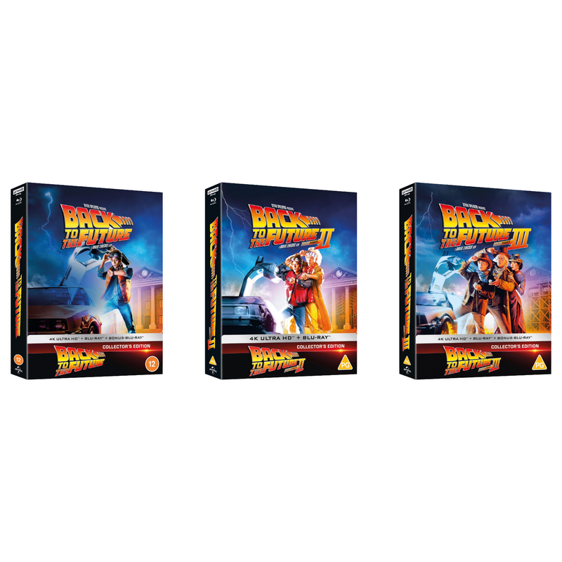 Back to the Future - Collector's Edition Complete Steelbook Collection (4K Ultra HD + Blu-ray)-1
