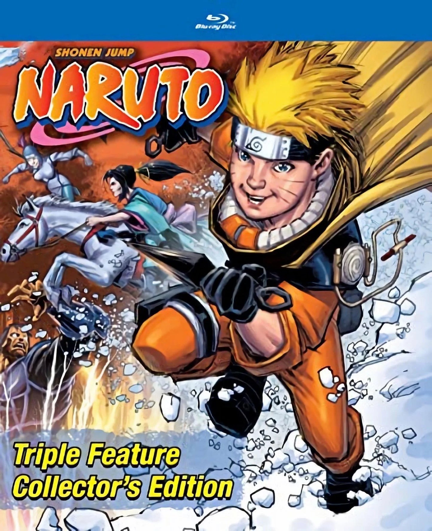 Naruto Triple Feature Collector's Edition (Steelbook/BD) [Blu-ray]