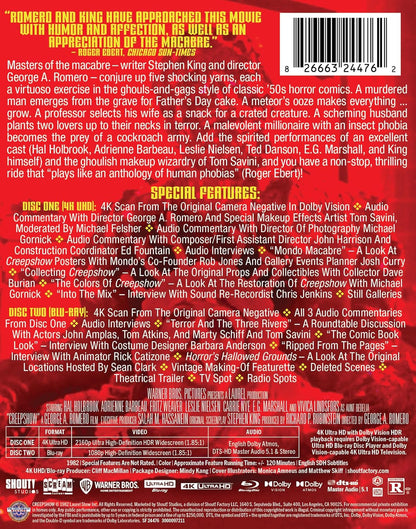 Creepshow (1982) - Limited Edition Steelbook (4K Ultra HD + Blu-ray)