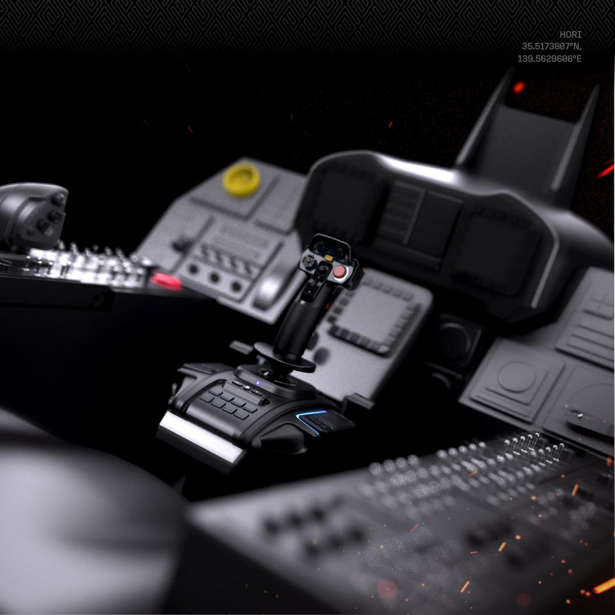 ACE COMBAT 8: WINGS OF THEVE Flight Stick for PlayStation 5, PlayStation 4, and Windows PC-3
