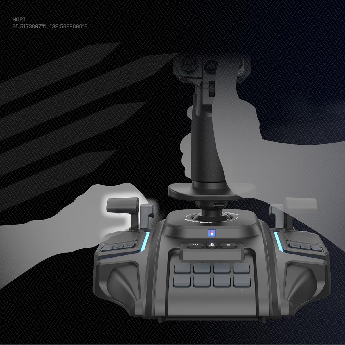 ACE COMBAT 8: WINGS OF THEVE Flight Stick for PlayStation 5, PlayStation 4, and Windows PC-4