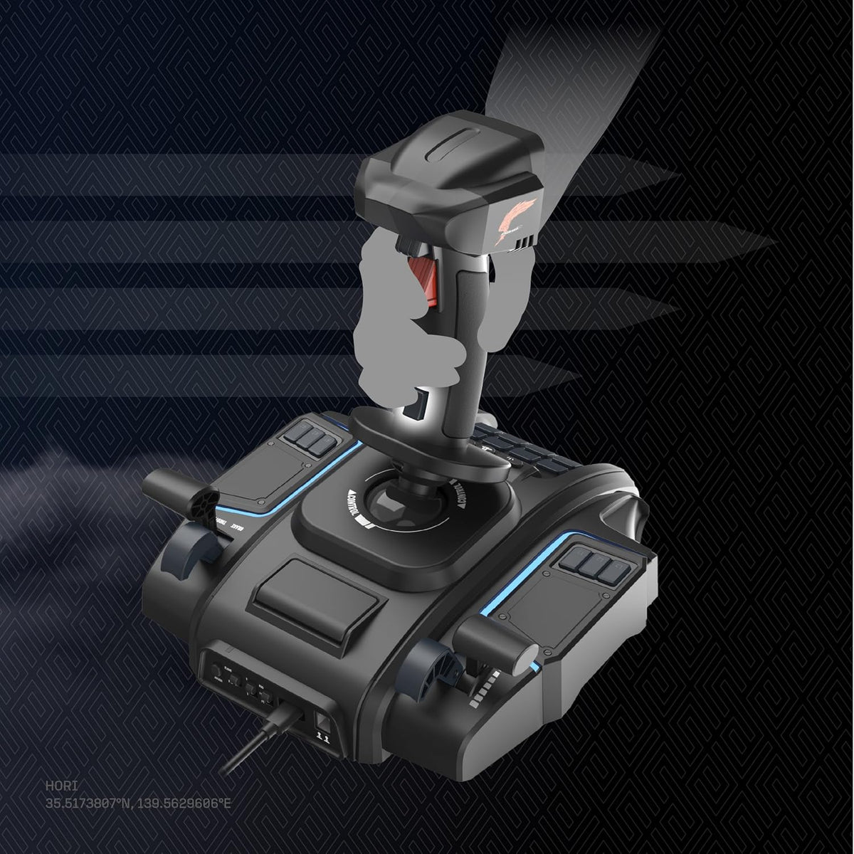 ACE COMBAT 8: WINGS OF THEVE Flight Stick for PlayStation 5, PlayStation 4, and Windows PC-5